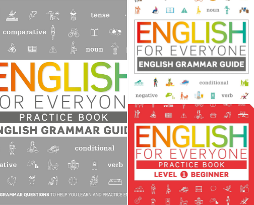 Read Now - English for Everyone: English Grammar Practice Book: An ESL Beginner Grammar Workbook for Adults alternatives cover photo collage