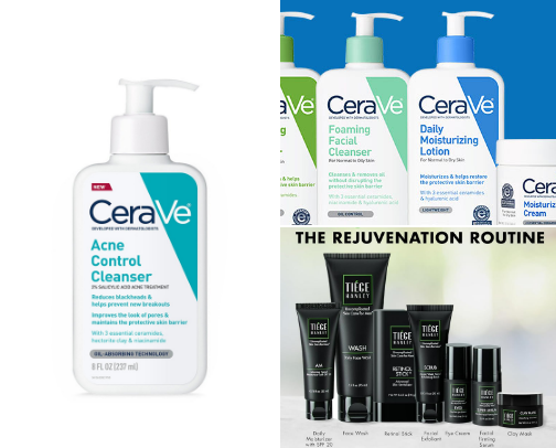 Skincare products that will make you look younger and feel beautiful 🥰 cover photo collage