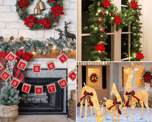 Christmas Decor 2024🎄 cover photo collage