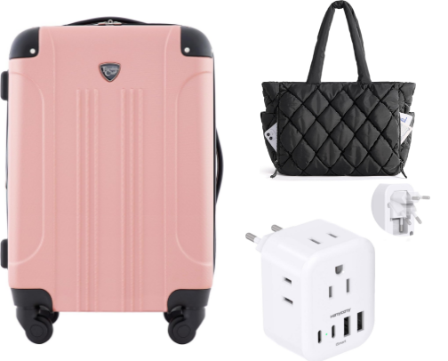 Travel Essentials ✈️ cover photo collage