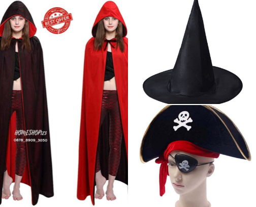 Kostum Halloween cover photo collage