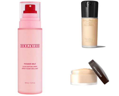 Everything you need for long lasting makeup cover photo collage