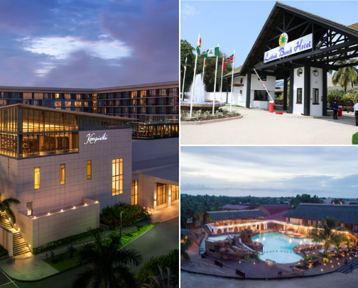 Ghana’s Elite Spots: Top Hotels & Restaurants You Have to Try cover photo collage