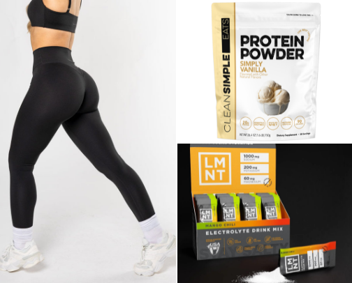 Current Fitness Favs cover photo collage
