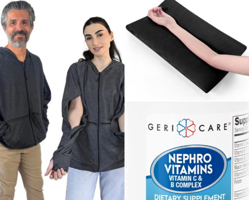 Kidney Disease advice & items that help cover photo collage