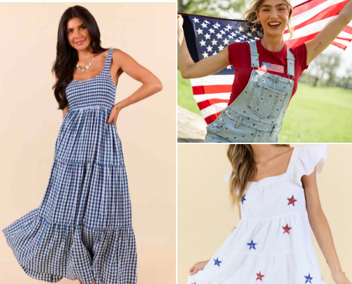 Fourth of July Outfits cover photo collage