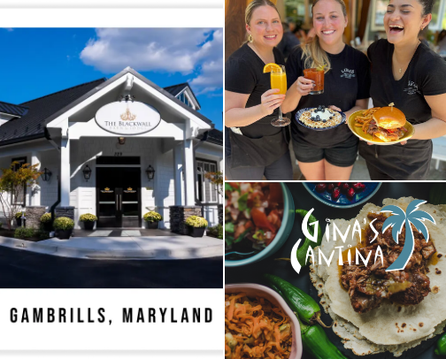 My top restaurants in the DMV cover photo collage