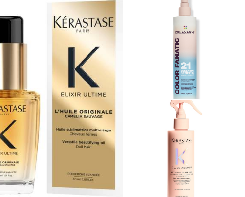 For Dry Hair Routine cover photo collage