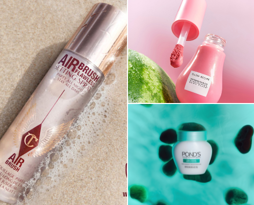 Glow Up Essentials: Must-Have Products for Radiant, Dewy Skin ✨” cover photo collage