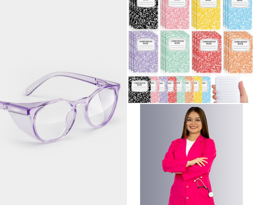STEM girl👩‍🔬💕 cover photo collage