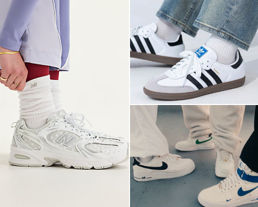 Cute Sneakers You’ll Be Loving 👟🤍 cover photo collage