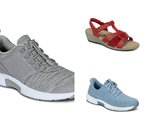 Your feet will love these Women's Tennis Shoes, Boots and Sandals. cover photo collage