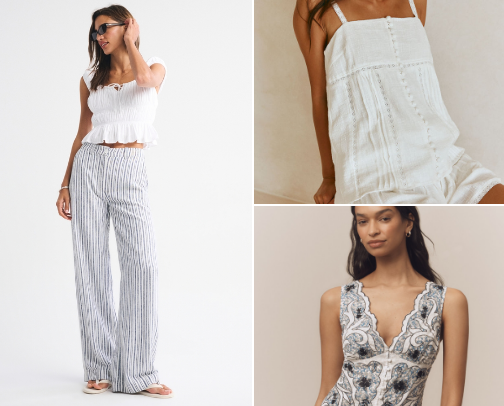 What I'd wear island hopping in Greece cover photo collage