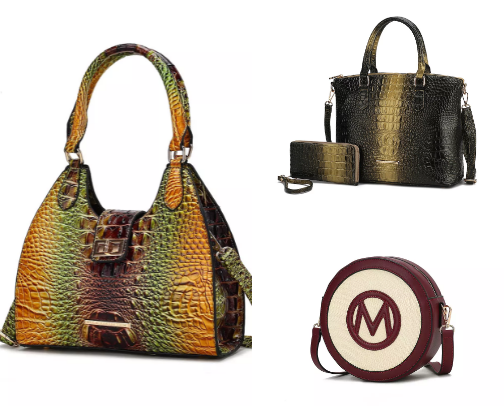 Affordable bags and yet luxurious and fashionable. cover photo collage