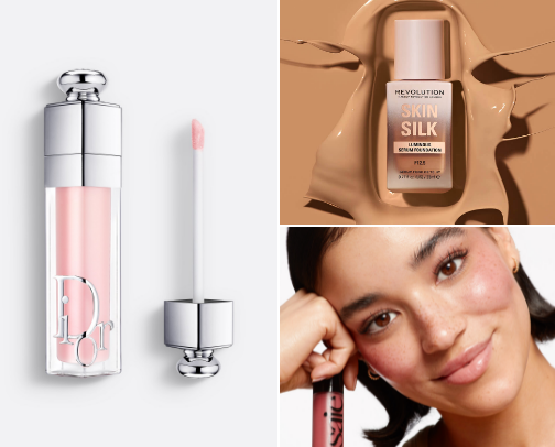 soft glam but she could ruin your life if she wanted to 💄✨ cover photo collage