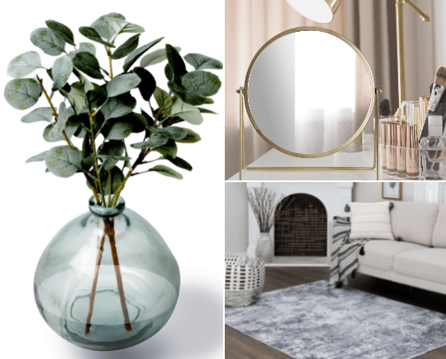 home finds for more luxurious look🏡 cover photo collage