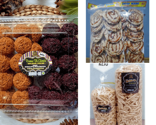 Find authentic Indonesian food and snacks cover photo collage
