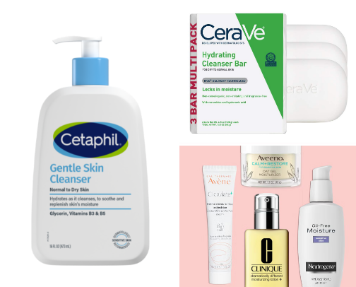 Sensitive Skin Saviors: Body, Lips & Beyond 💄💅👣 cover photo collage