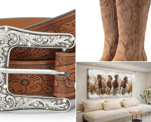 Cowgirl Ideas cover photo collage