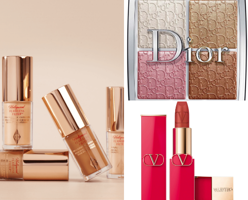 What you can find in my makeup bag! cover photo collage