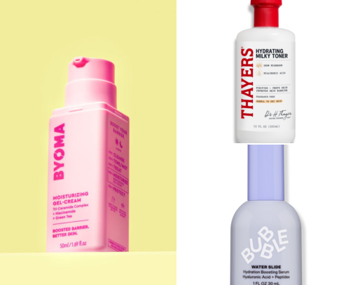 Skincare cover photo collage
