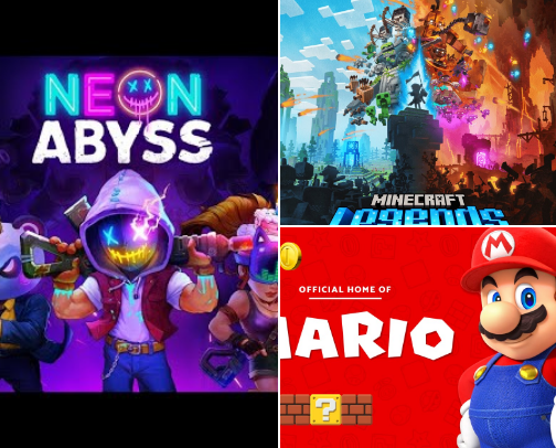 Games!! (Btw I don’t game) cover photo collage