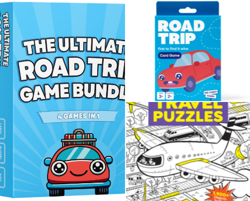 Road Trip Must-Haves cover photo collage