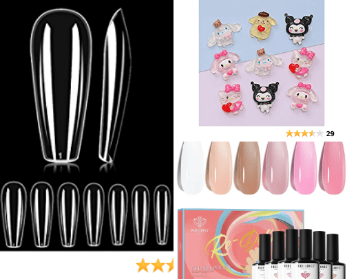 Nails cover photo collage