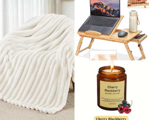 Cozy Reading Corner cover photo collage