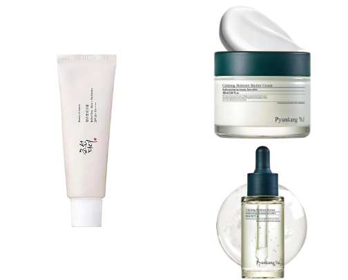 Skin care essentials for sensitive skin🐻‍❄️ cover photo collage