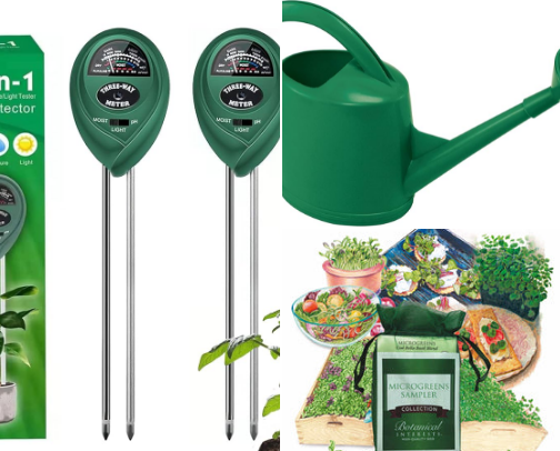 Indoor gardening cover photo collage