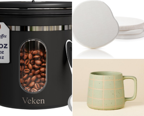 10 Aesthetic Home Cafe Essentials for the Perfect Brew ☕✨ cover photo collage