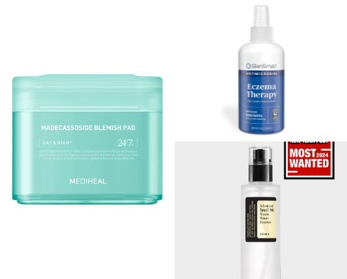 Morning skin routine cover photo collage