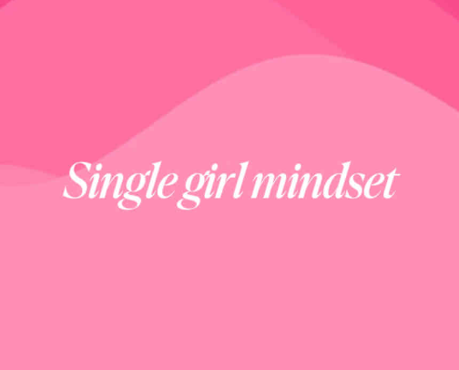Single girl mindset cover photo collage