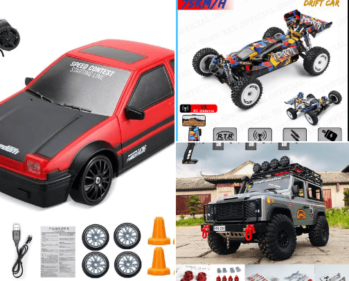 racing car cover photo collage
