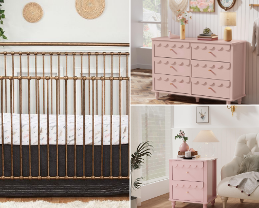 Girl Nursery: Tiny Dancer/Ballerina Theme cover photo collage