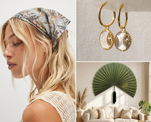 The summer I embraced my hippy. cover photo collage
