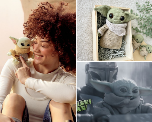 Grogu Love cover photo collage