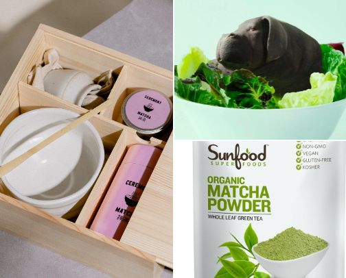 Matcha Mommies 🍵 💚🈯️ cover photo collage