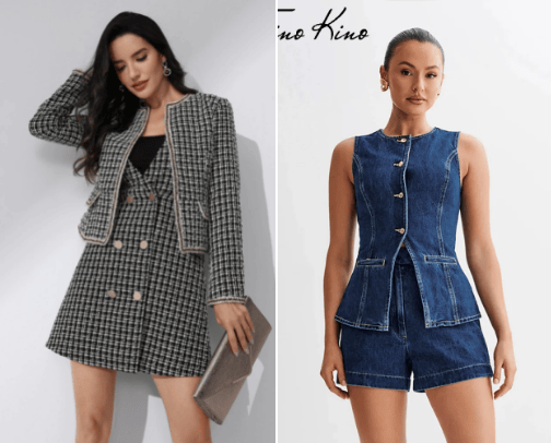 Girls' clothing cover photo collage
