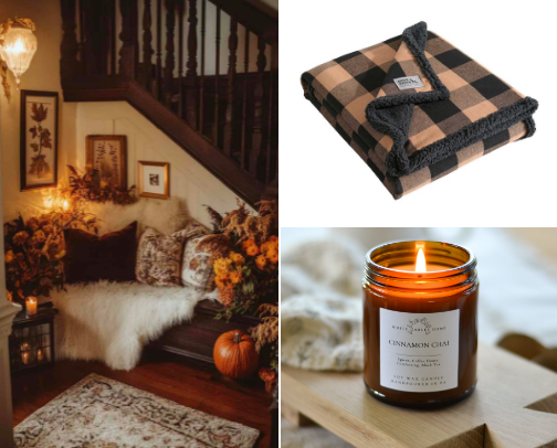 Cozy Fall Home Decor Ideas cover photo collage