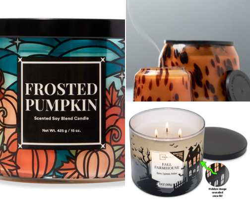 Candles: Walk Into The Smell Of Fall cover photo collage