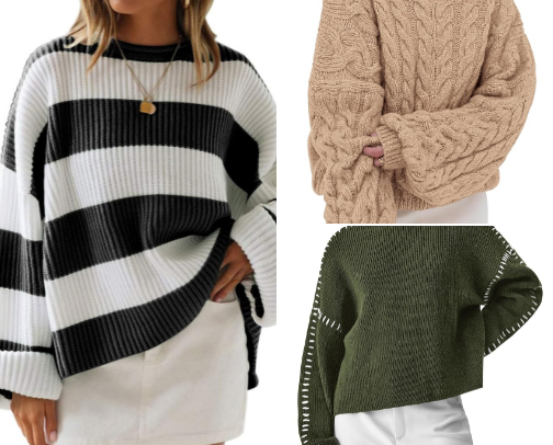 🍂🍁Top Fall Fashion- Sweater Edition cover photo collage