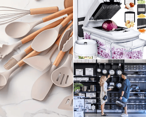 Kitchen Gadgets cover photo collage