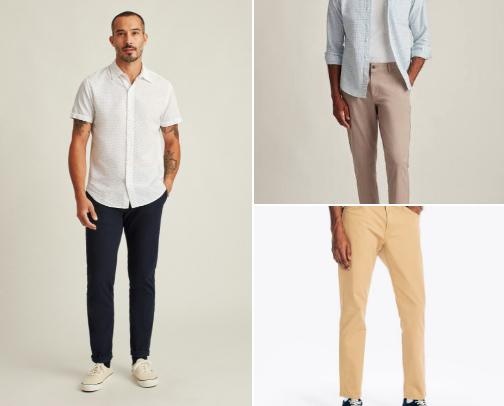 From smart to work wear to relaxed weekend styles. cover photo collage