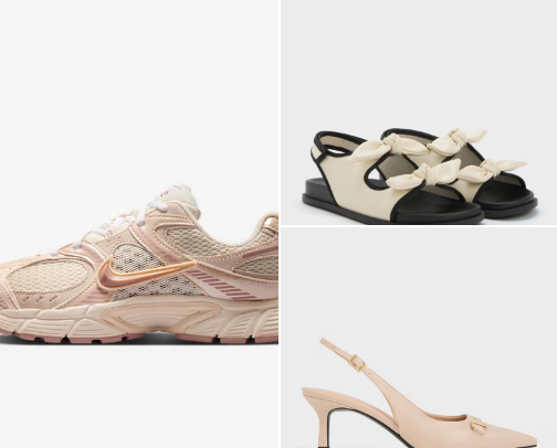 Comfy Shoes and Sandal cover photo collage