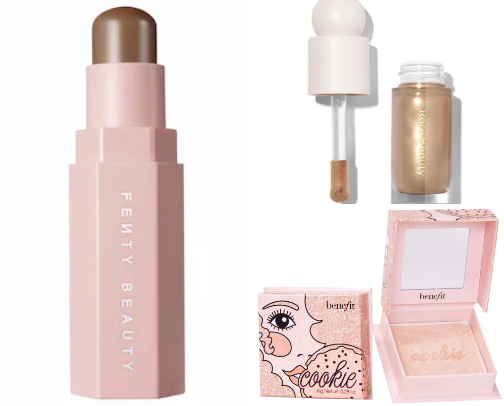 Makeup routine 🎀 cover photo collage