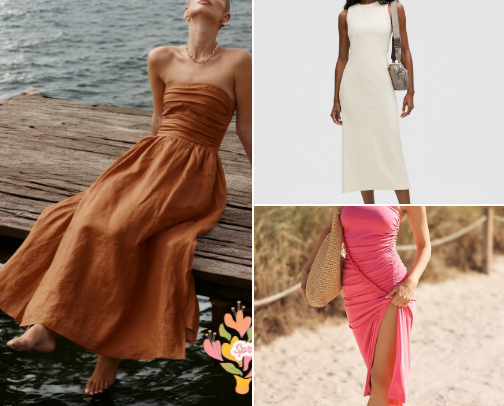 Summer Dresses Only cover photo collage