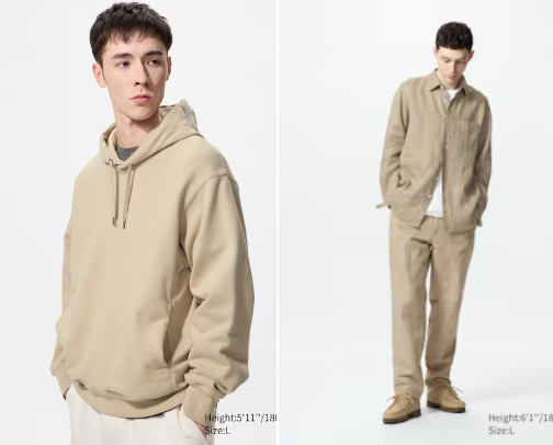 Clothes for men cover photo collage
