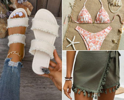 SHEIN vacay haul 🏝️🛥️ cover photo collage
